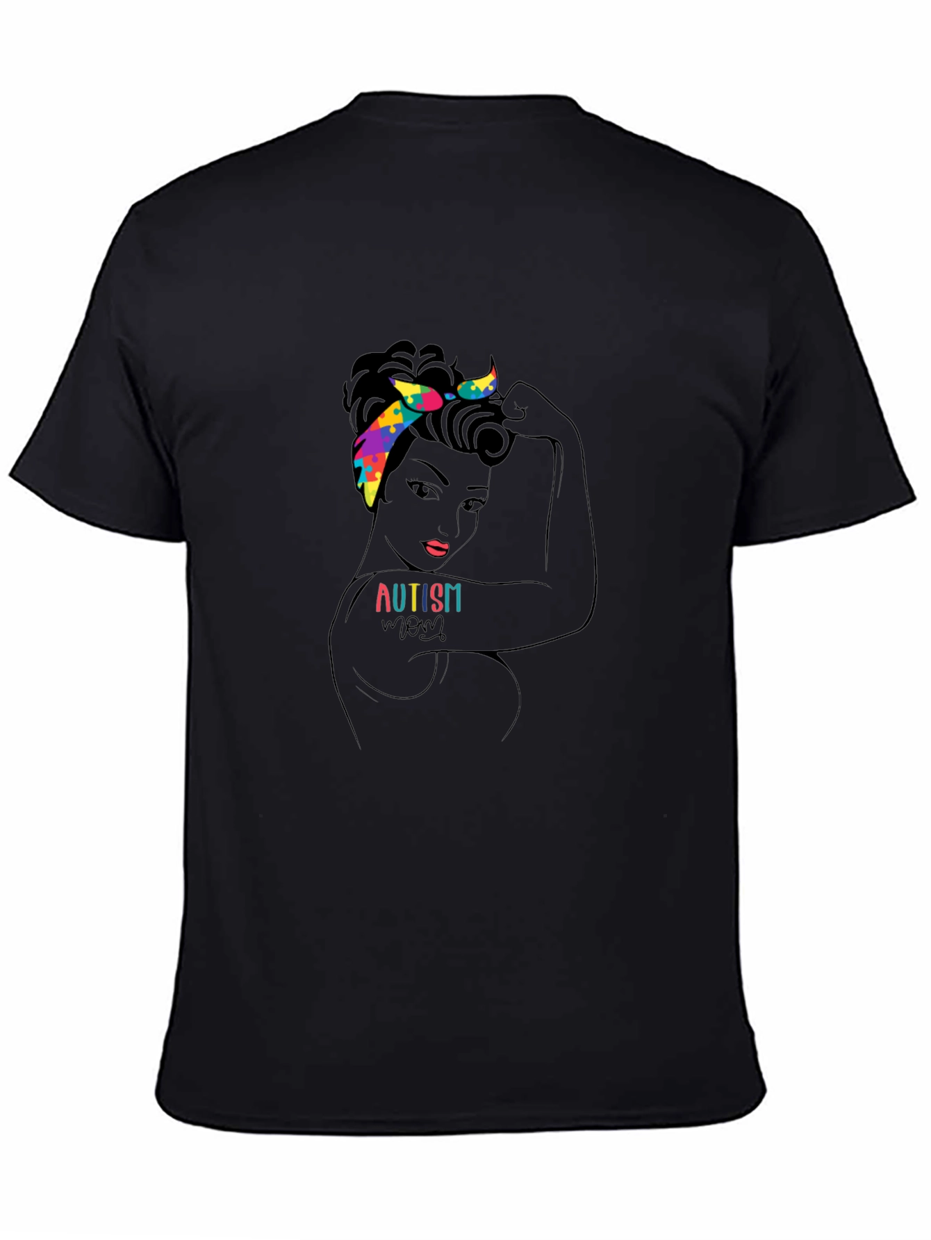 Autism Mom Graphic T-Shirt