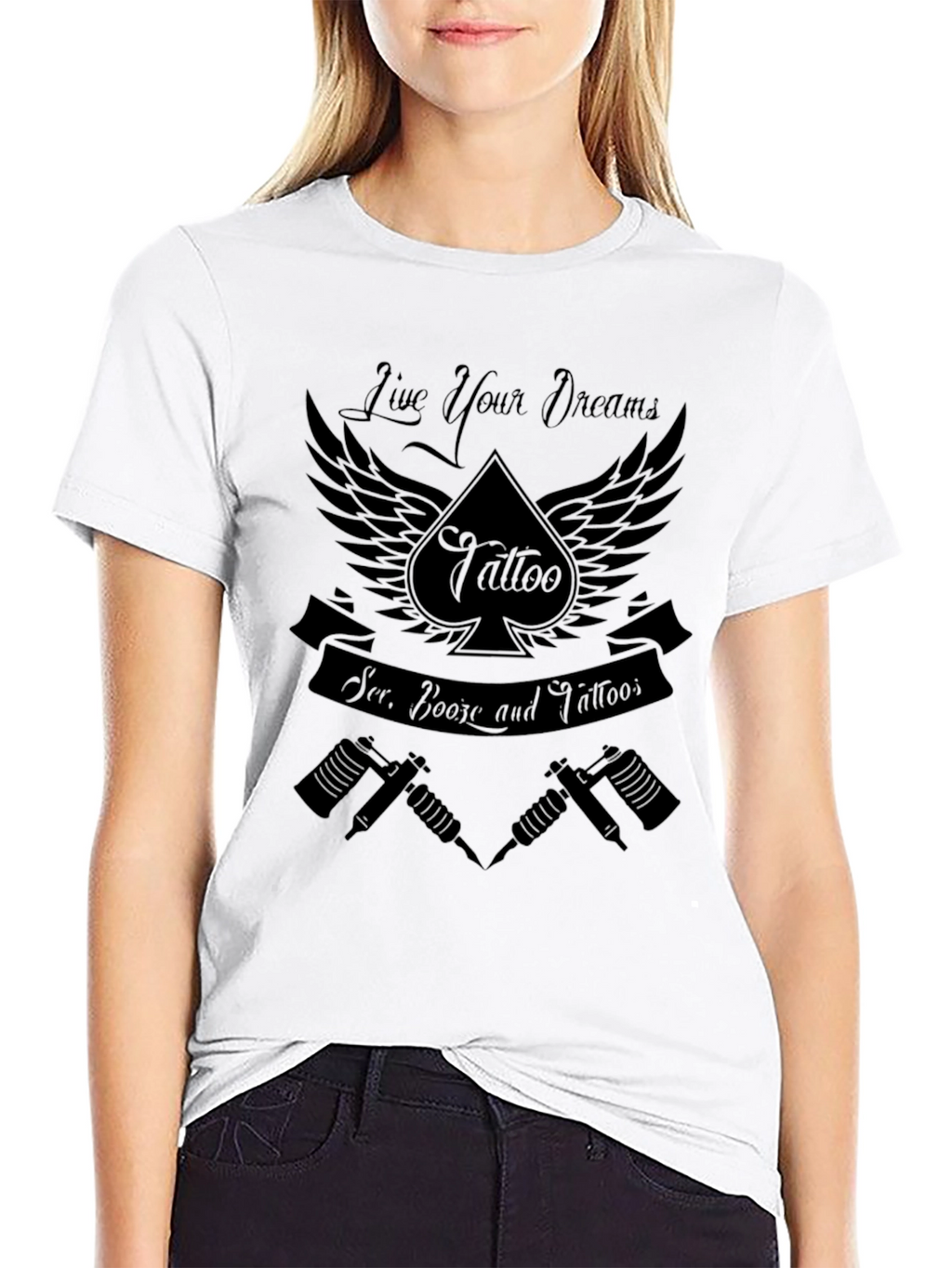 Tattoo Culture Graphic Black T-Shirt