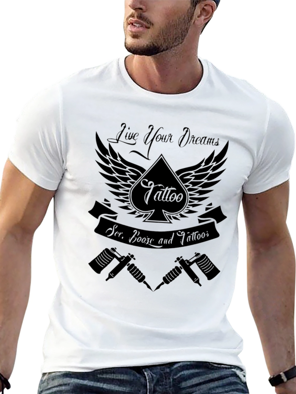 Tattoo Culture Graphic Black T-Shirt