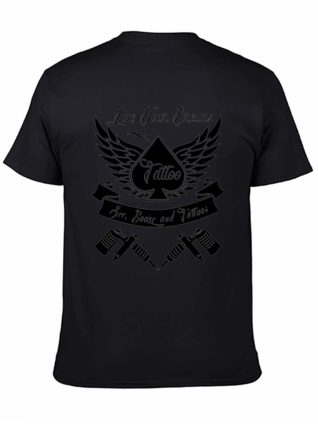 Tattoo Culture Graphic Black T-Shirt