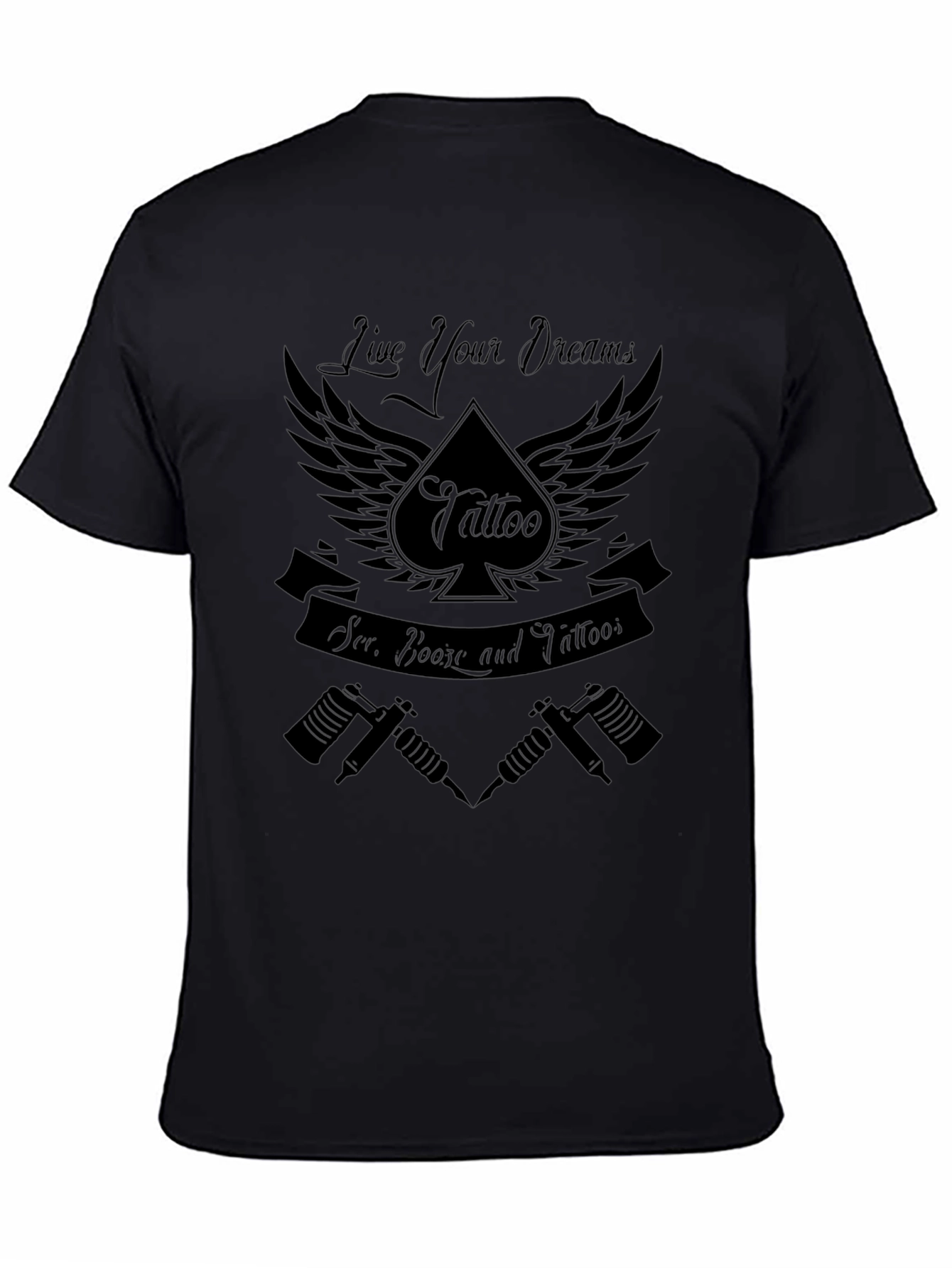 Tattoo Culture Graphic Black T-Shirt