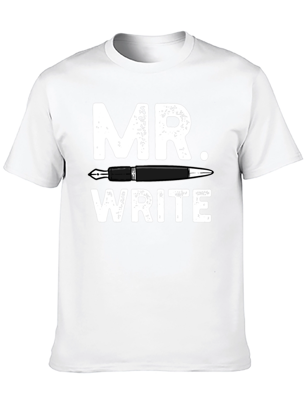 Mr. Write T-Shirt: Pen & Ink Design
