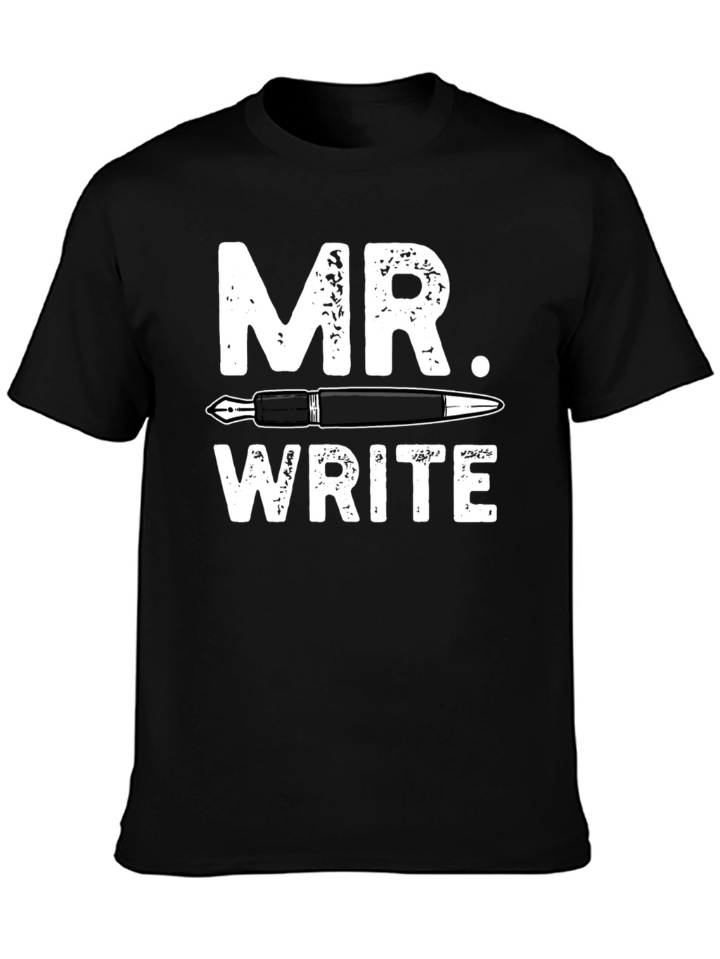 Mr. Write T-Shirt: Pen & Ink Design
