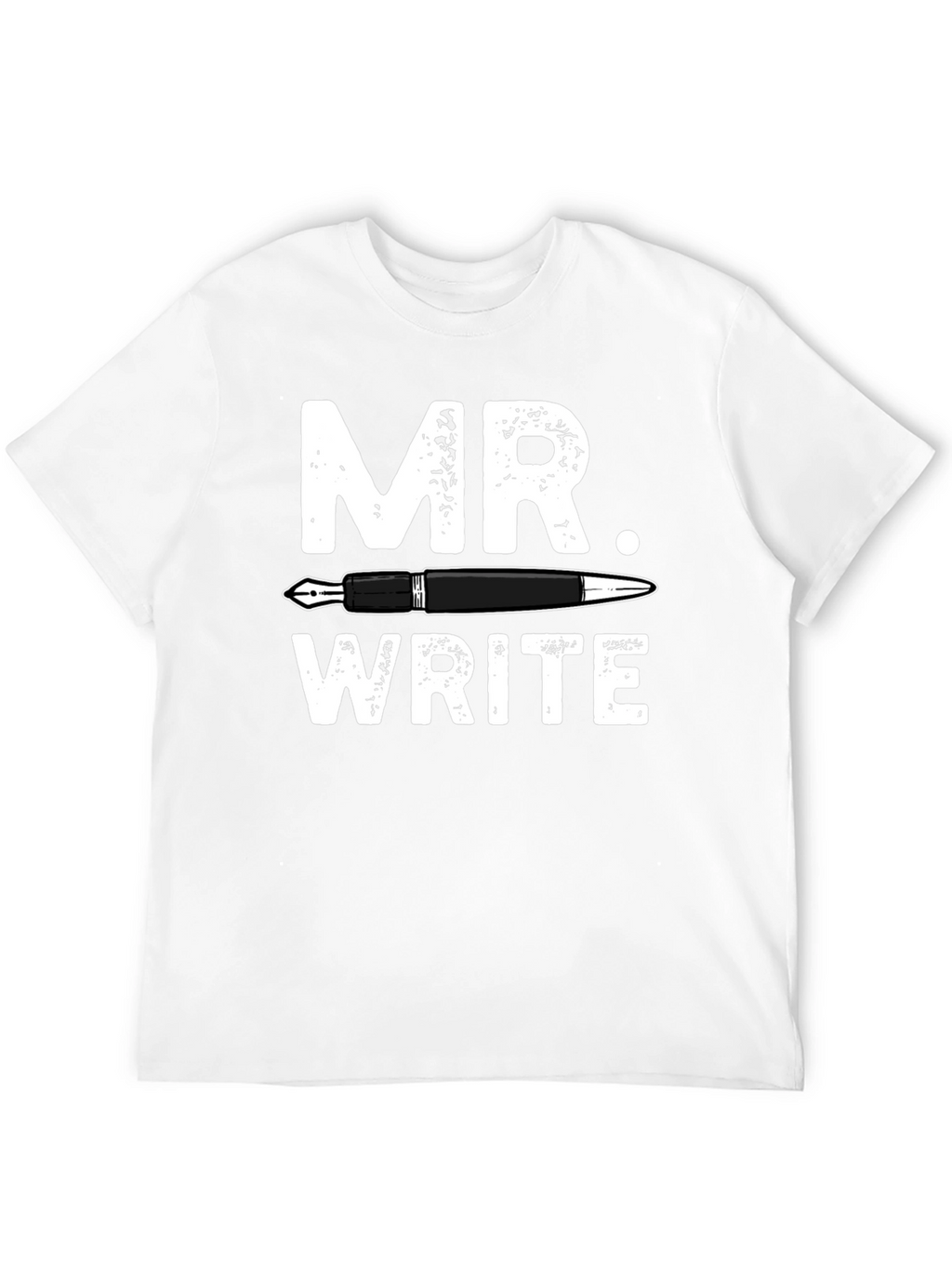 Mr. Write T-Shirt: Pen & Ink Design
