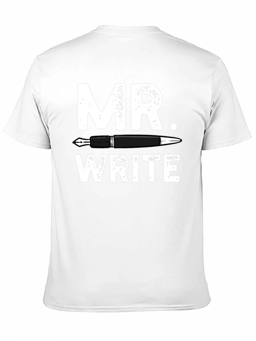 Mr. Write T-Shirt: Pen & Ink Design