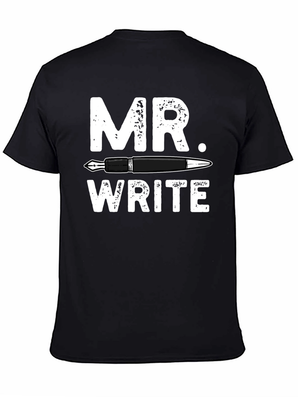 Mr. Write T-Shirt: Pen & Ink Design