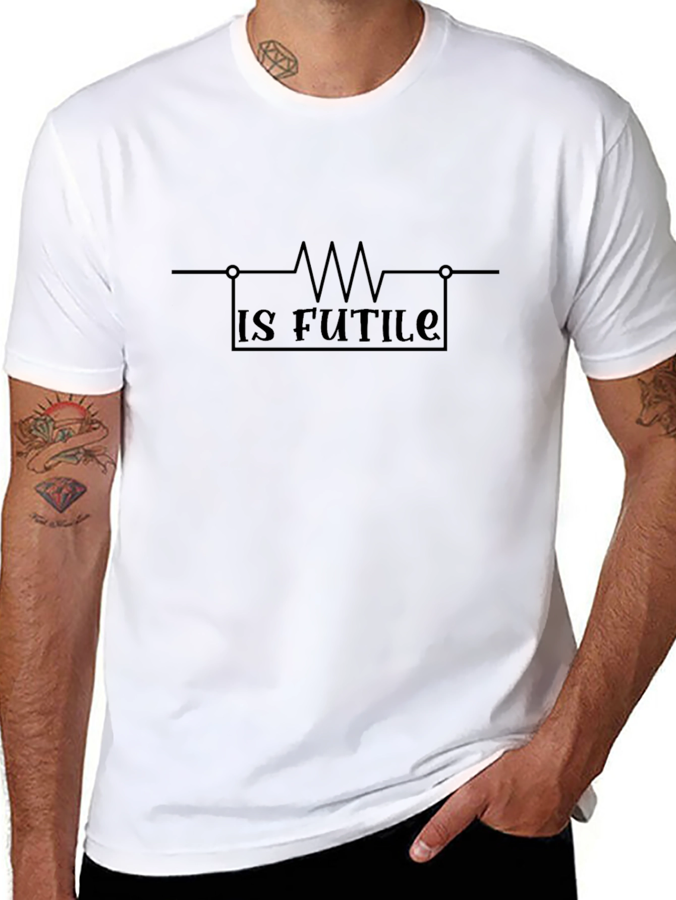 Resistance Is Futile Funny T-Shirt