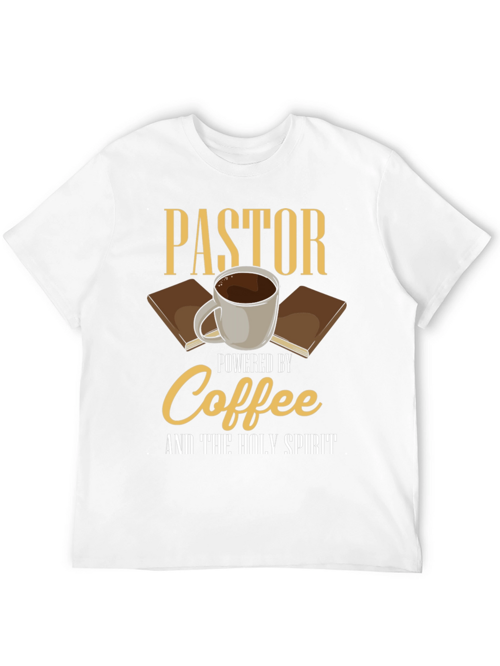 Pastor Powered by Coffee T-Shirt