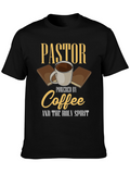 Pastor Powered by Coffee T-Shirt