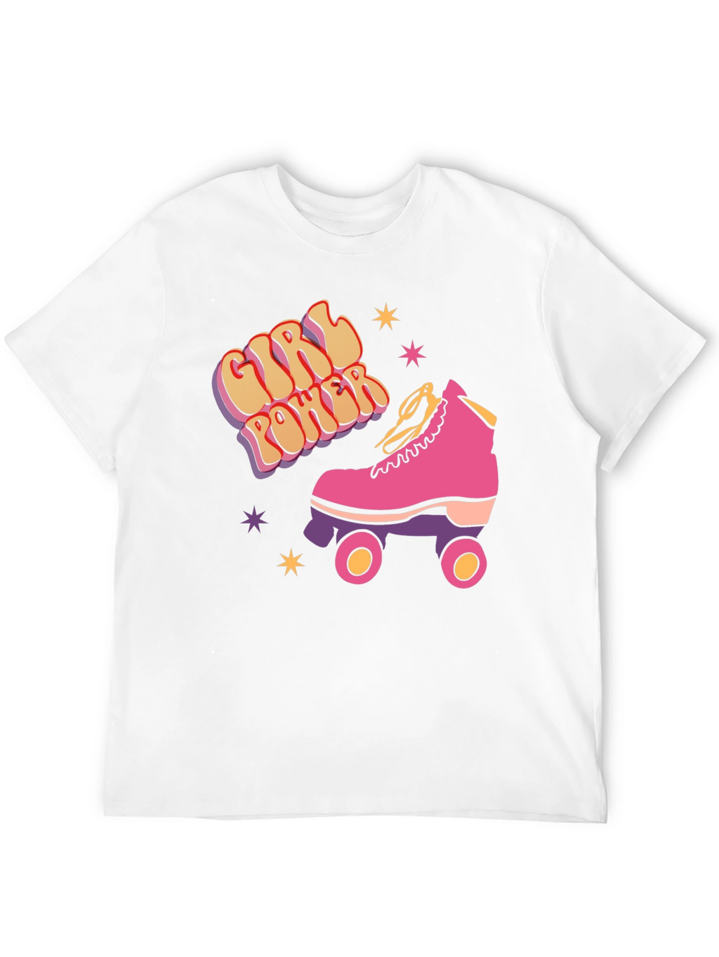 Girl Power Roller Skate T-Shirt