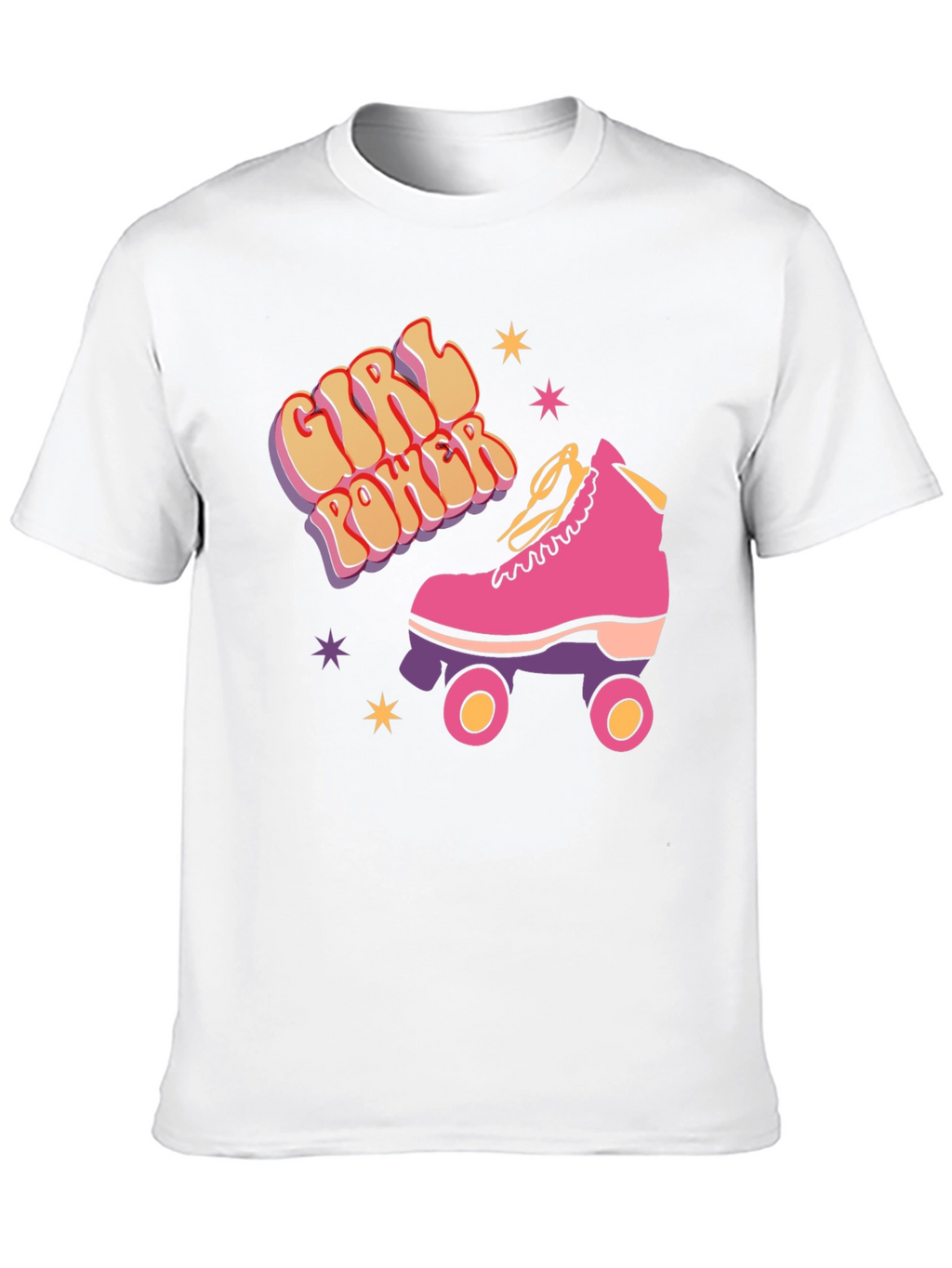 Girl Power Roller Skate T-Shirt