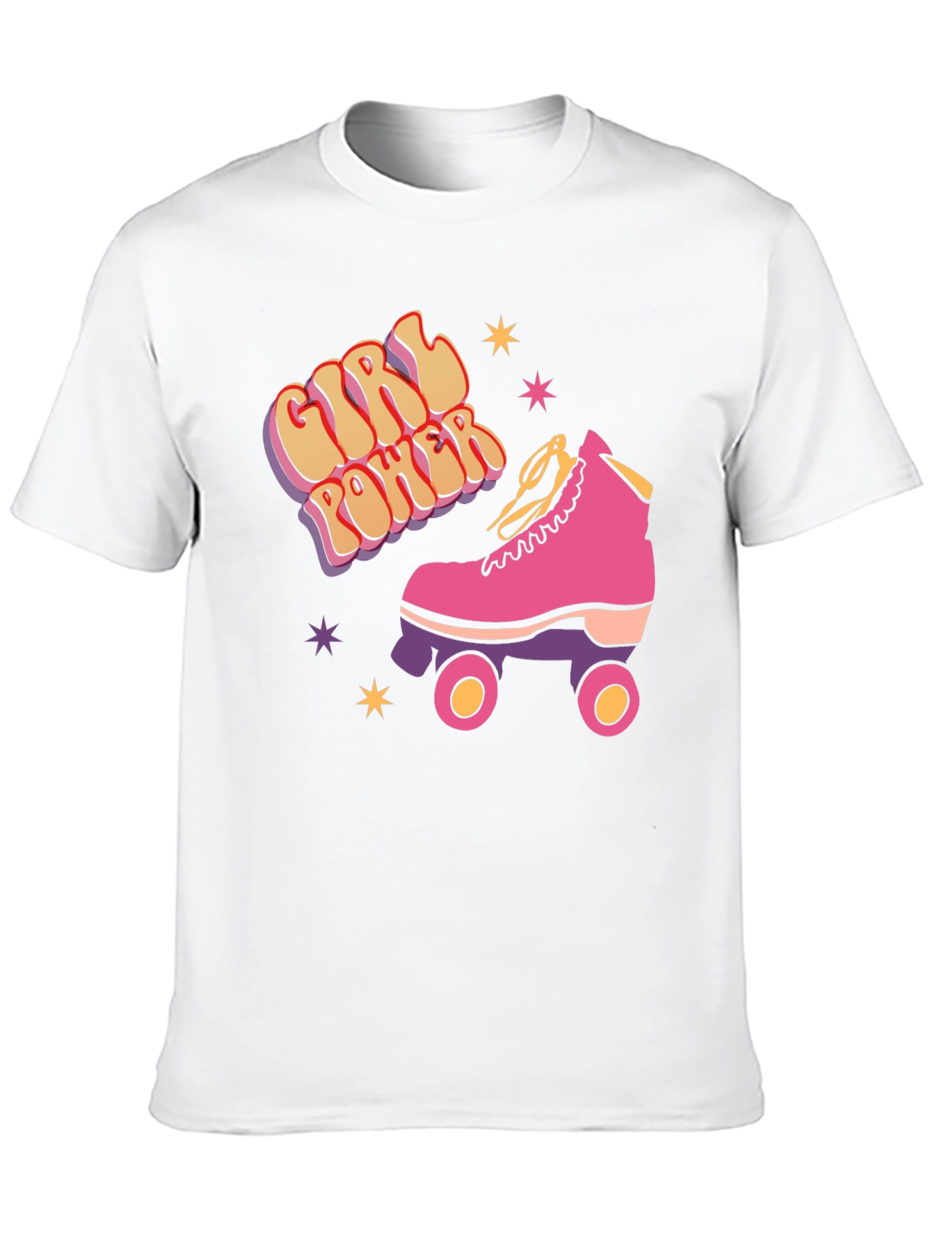 Girl Power Roller Skate T-Shirt