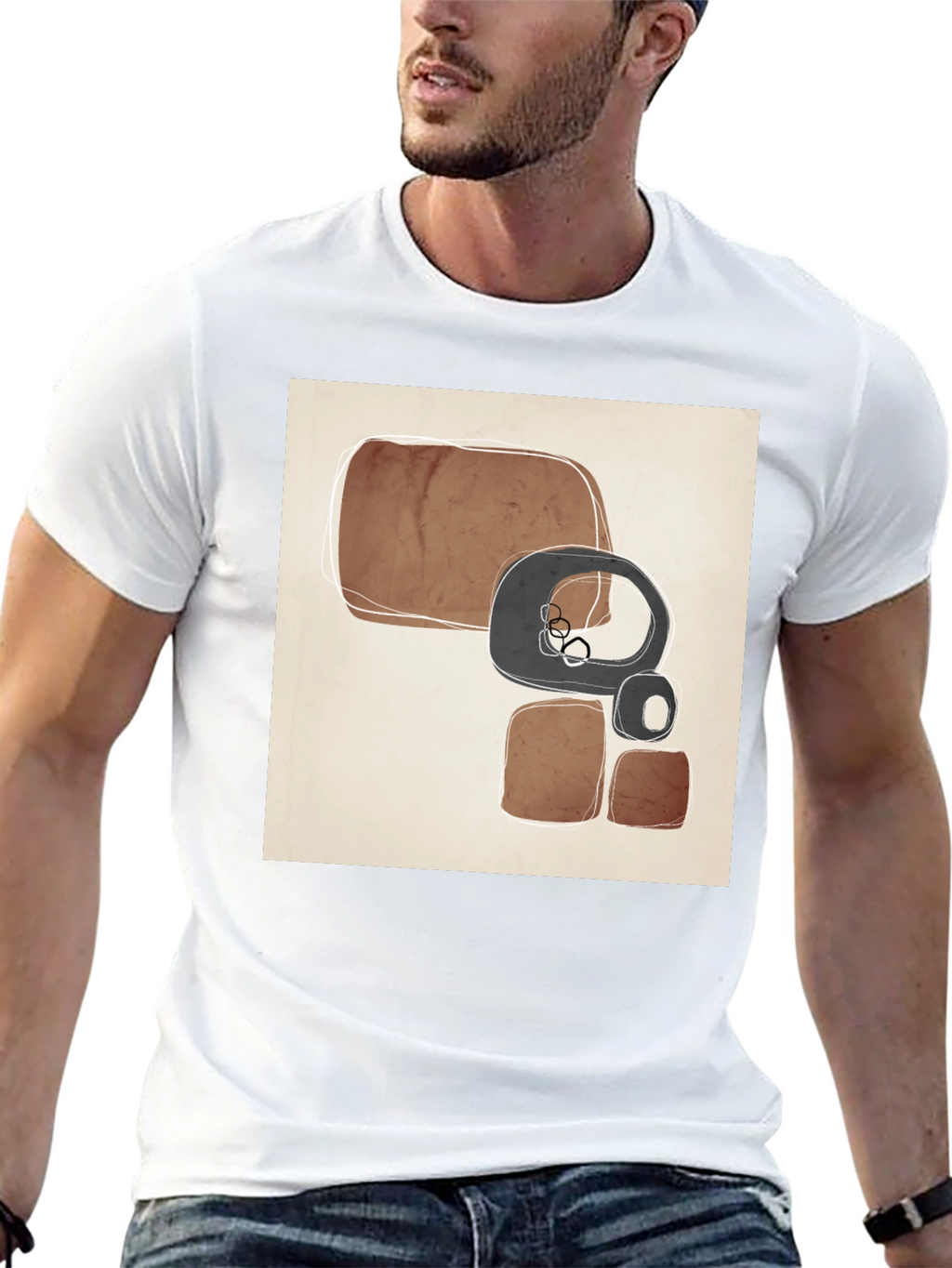 Abstract Shapes Graphic Tee