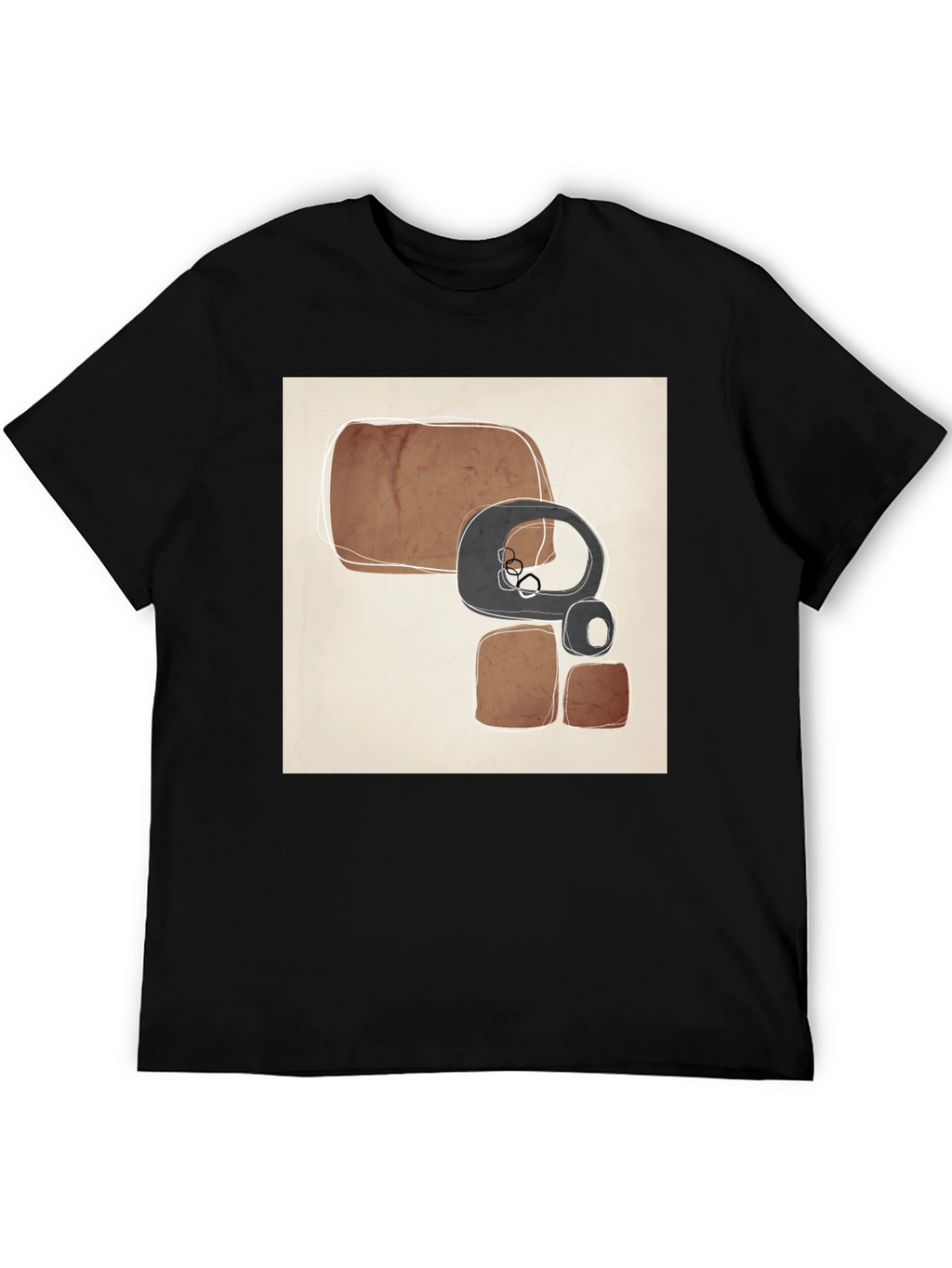 Abstract Shapes Graphic Tee