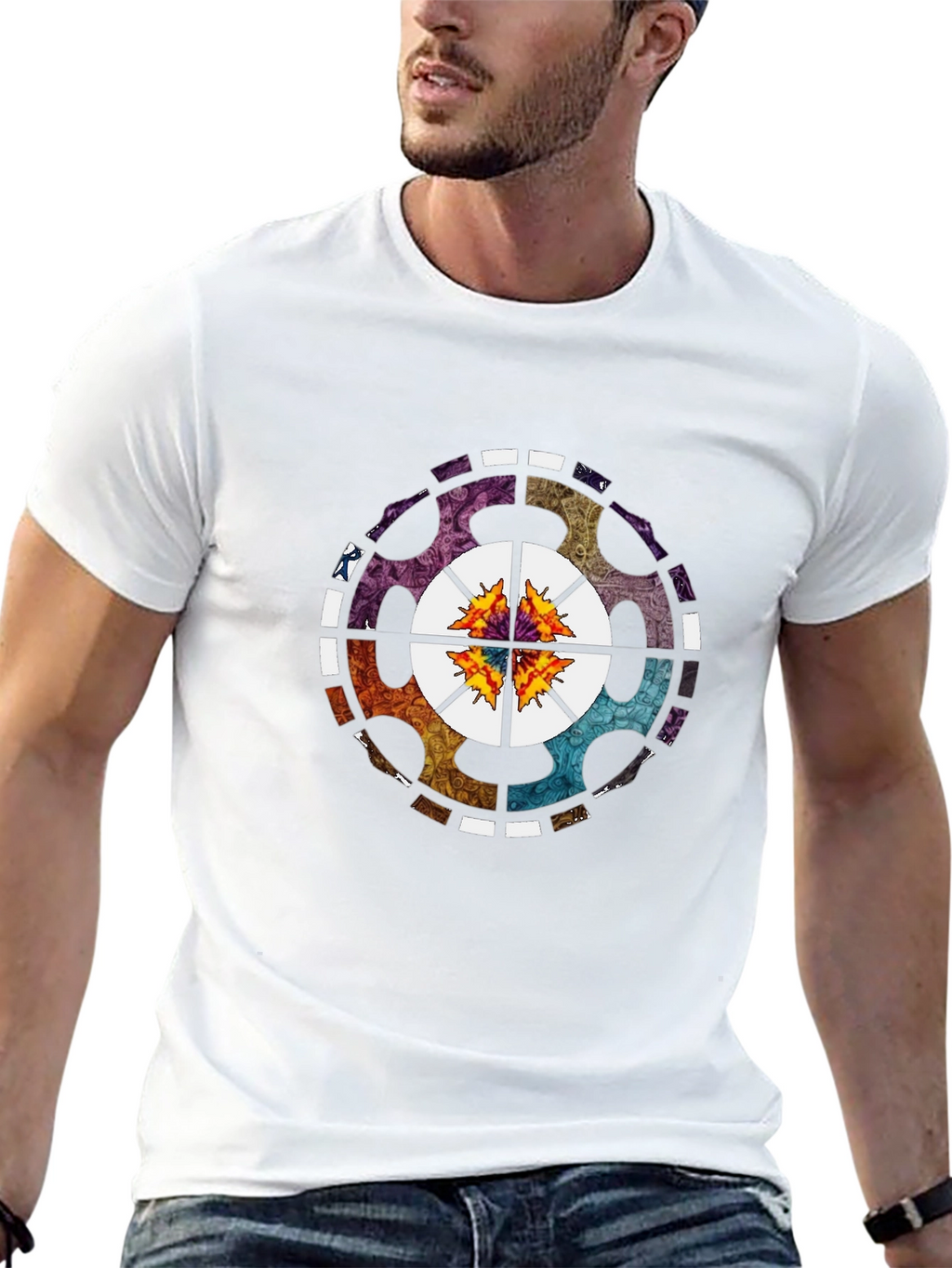 Intricate Mandala Graphic Tee - Stylish and Unique!