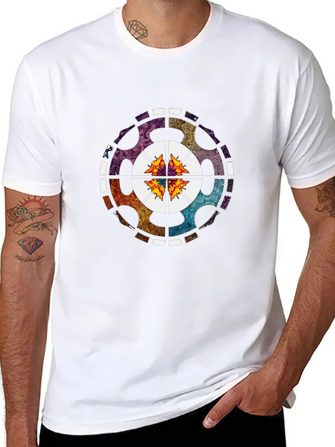 Intricate Mandala Graphic Tee - Stylish and Unique!