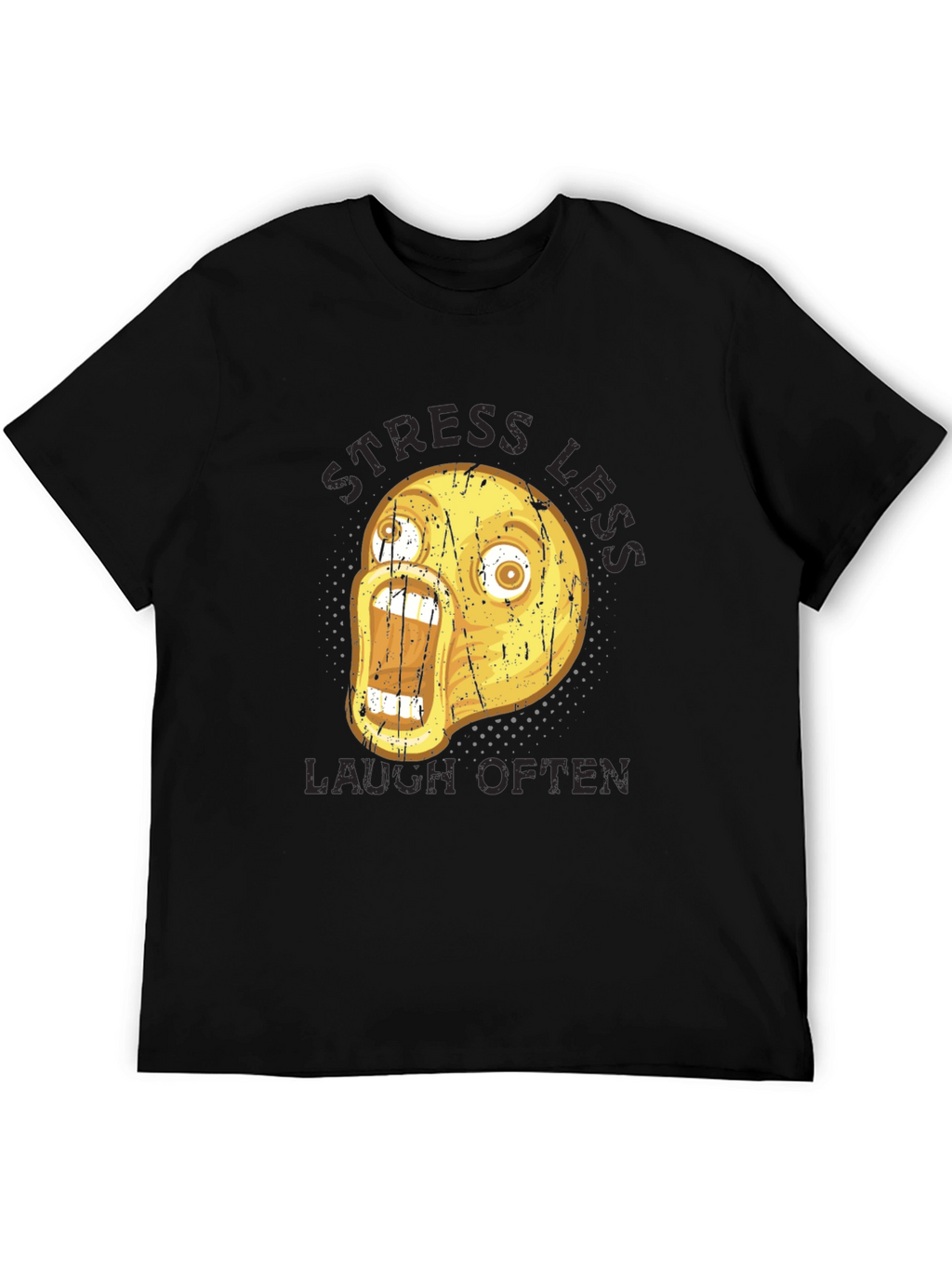 Stress Less Laugh Often Graphic Tee