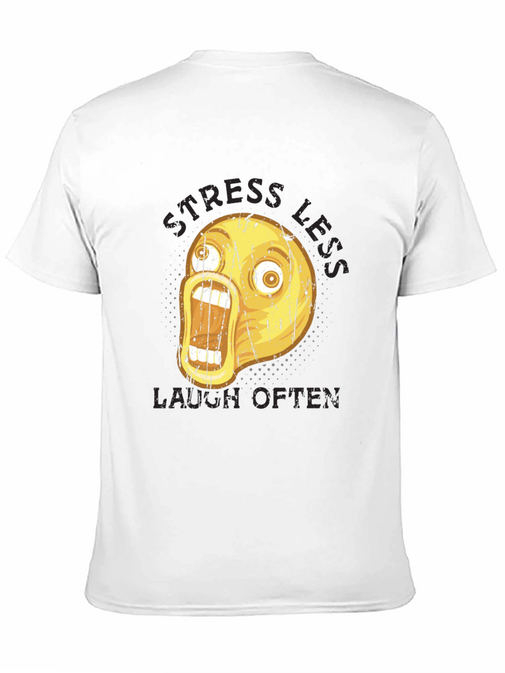 Stress Less Laugh Often Graphic Tee