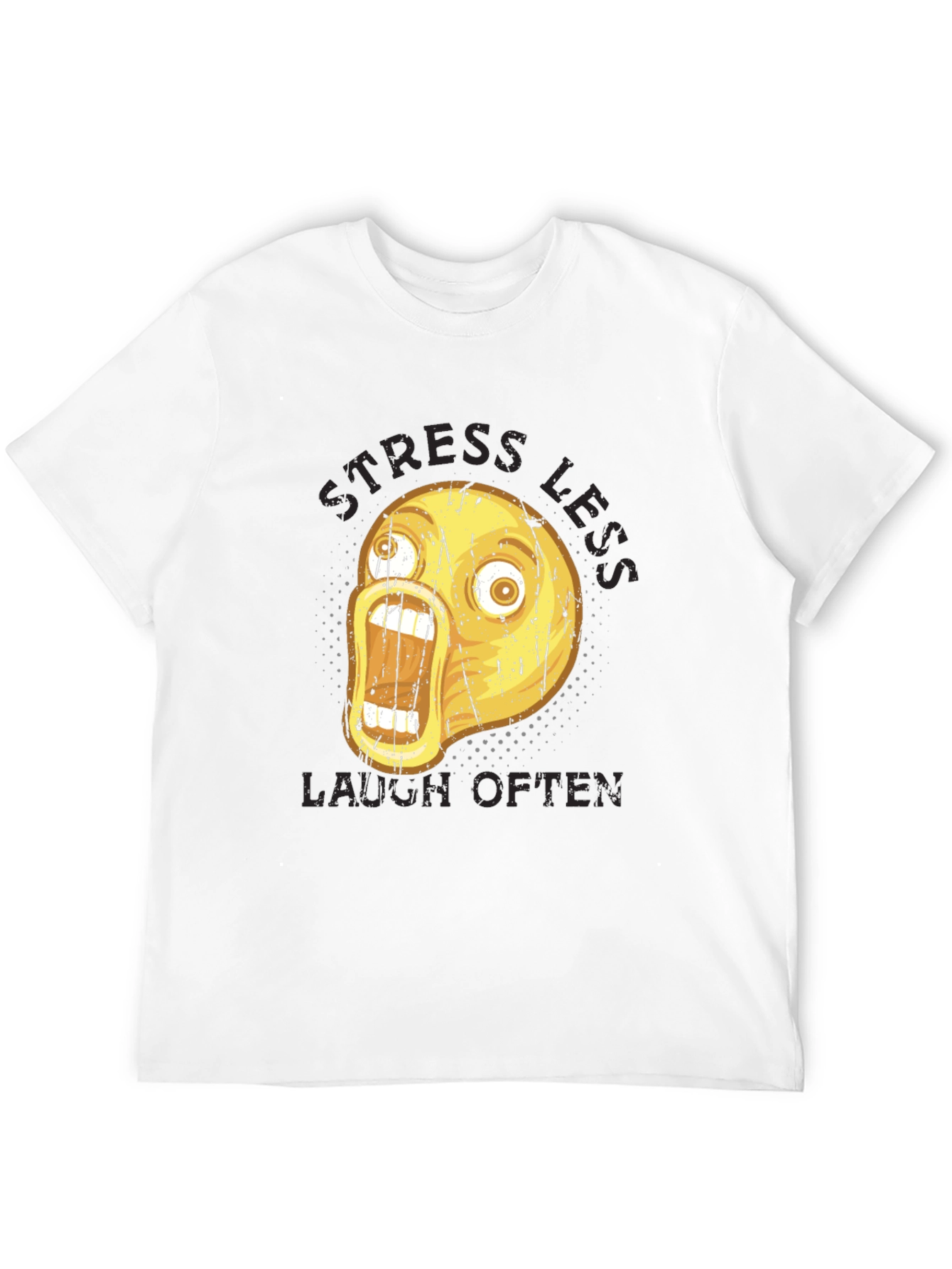 Stress Less Laugh Often Graphic Tee