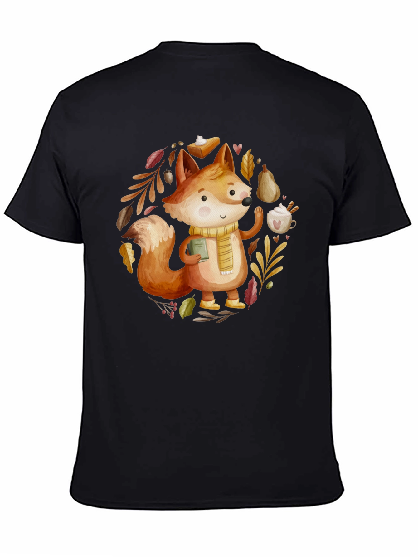 Autumn Fox T-Shirt: Cozy Fall Vibes