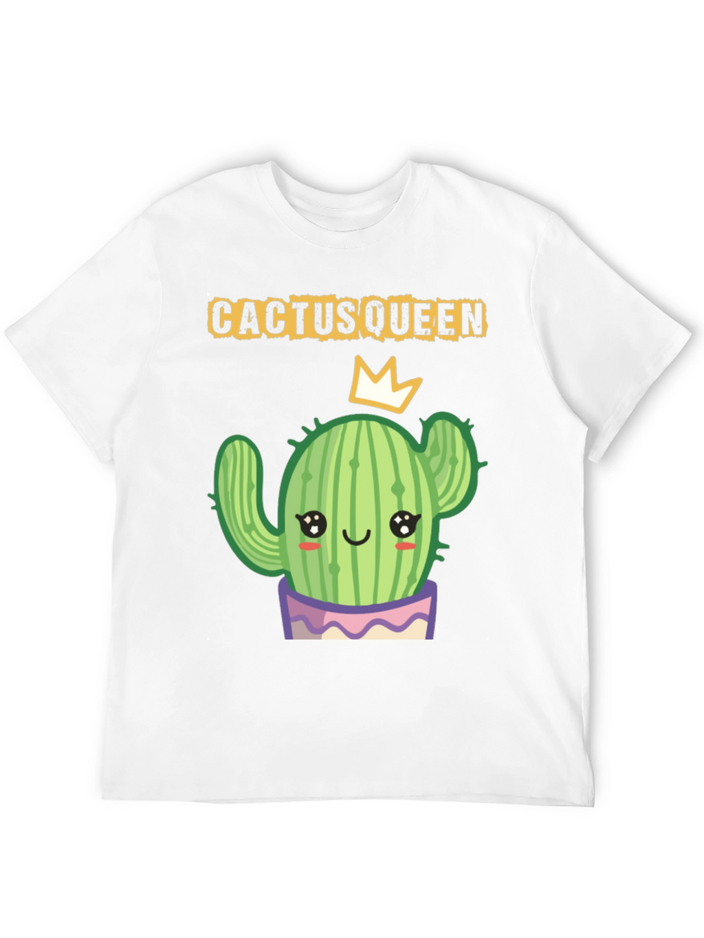 Cactus Queen T-Shirt - Cute Succulent Graphic Tee