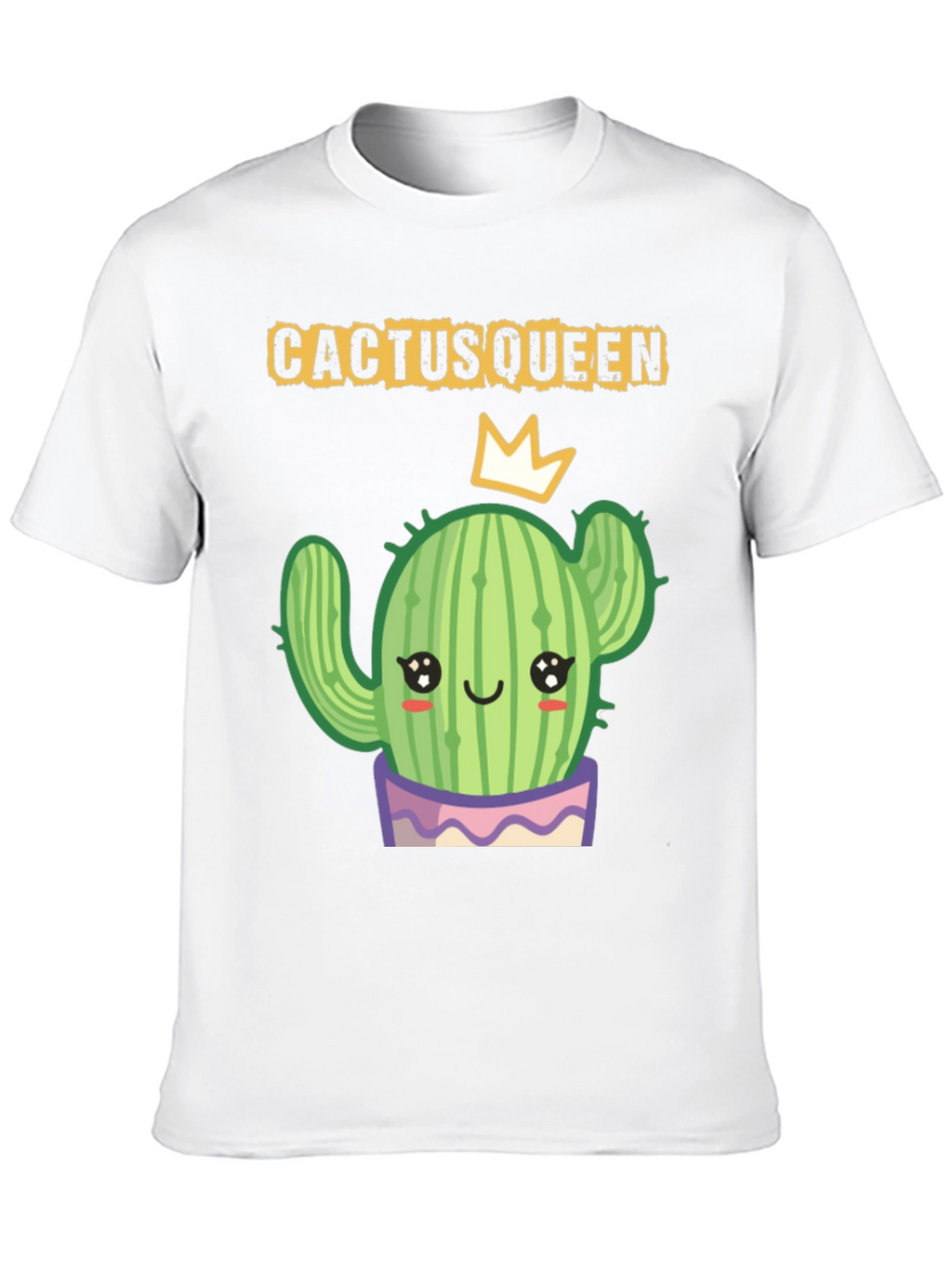 Cactus Queen T-Shirt - Cute Succulent Graphic Tee