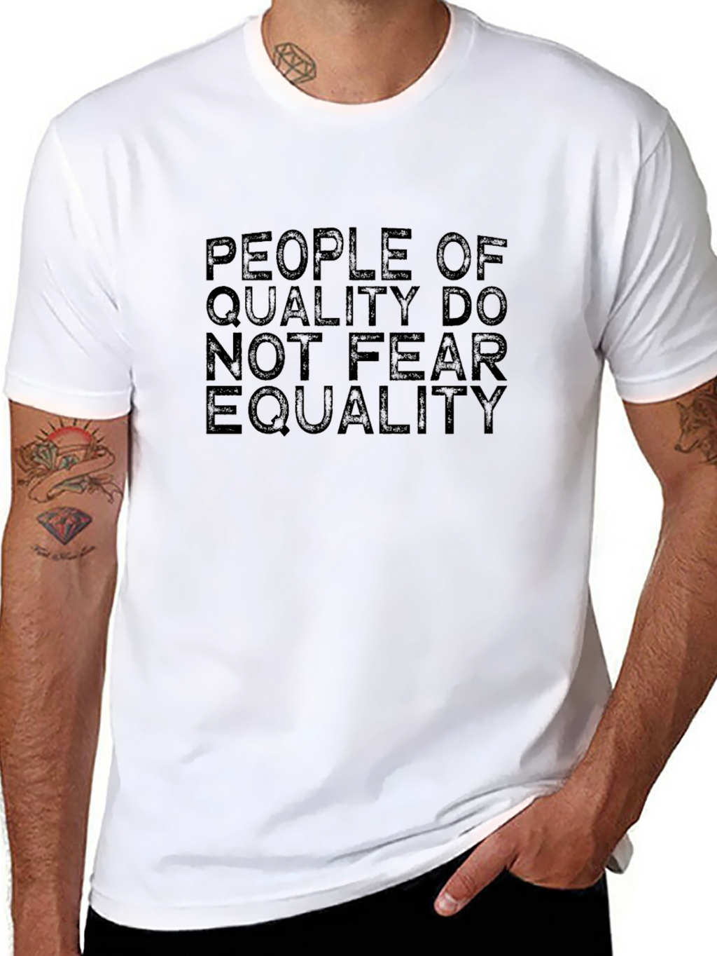 Equality Statement Black T-Shirt