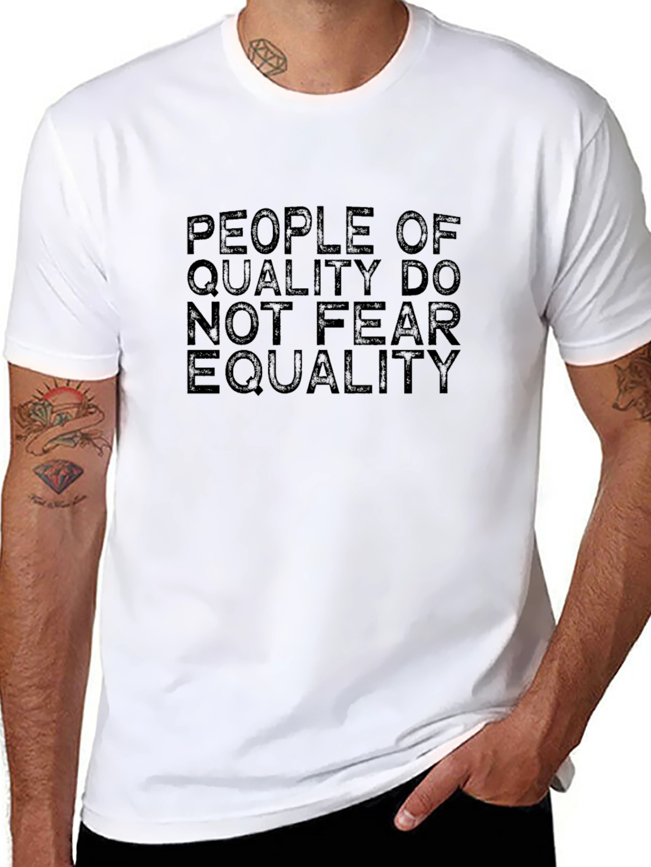 Equality Statement Black T-Shirt