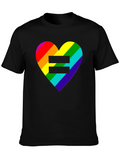 Equality Rainbow Heart Tee