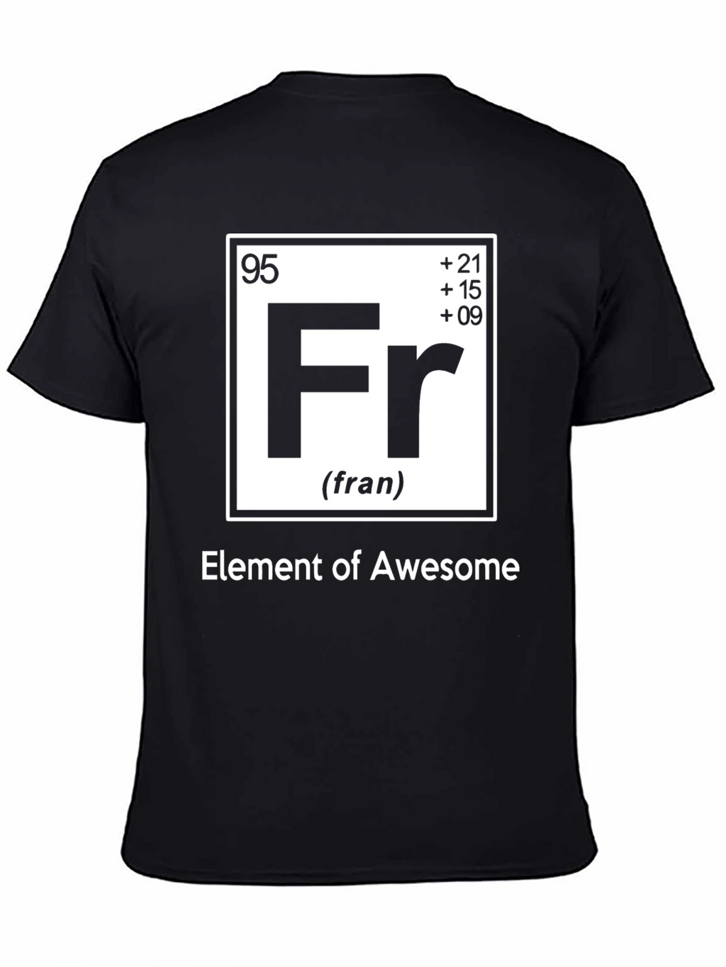 Element of Awesome Black Graphic T-Shirt