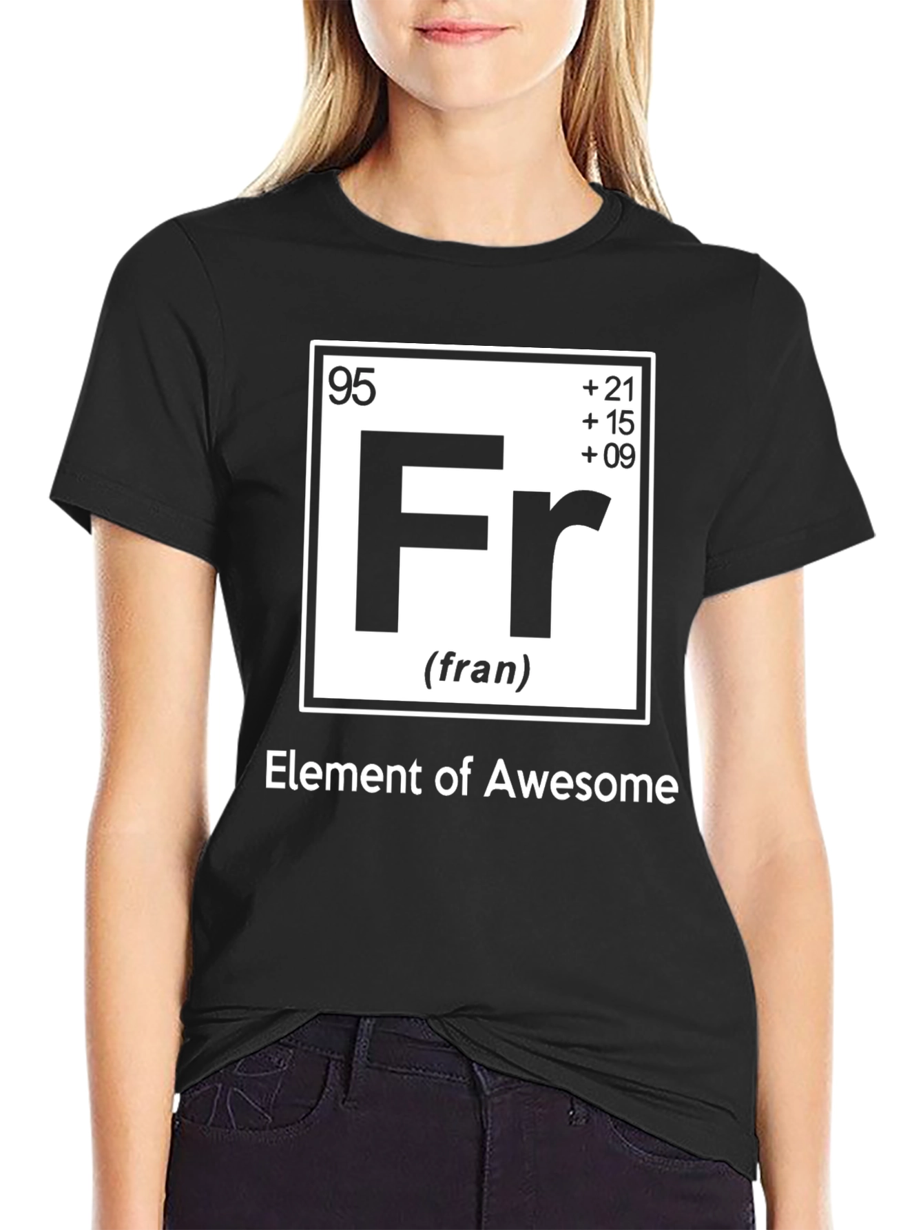 Element of Awesome Black Graphic T-Shirt