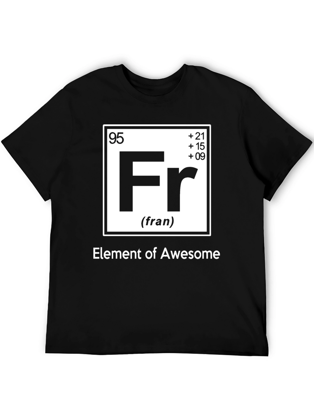 Element of Awesome Black Graphic T-Shirt