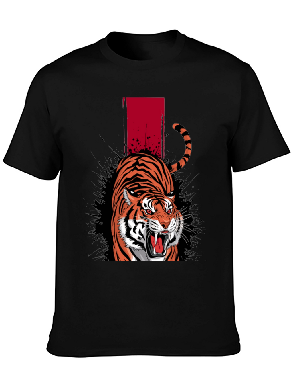 Roaring Tiger Graphic Tee - Bold Streetwear Style