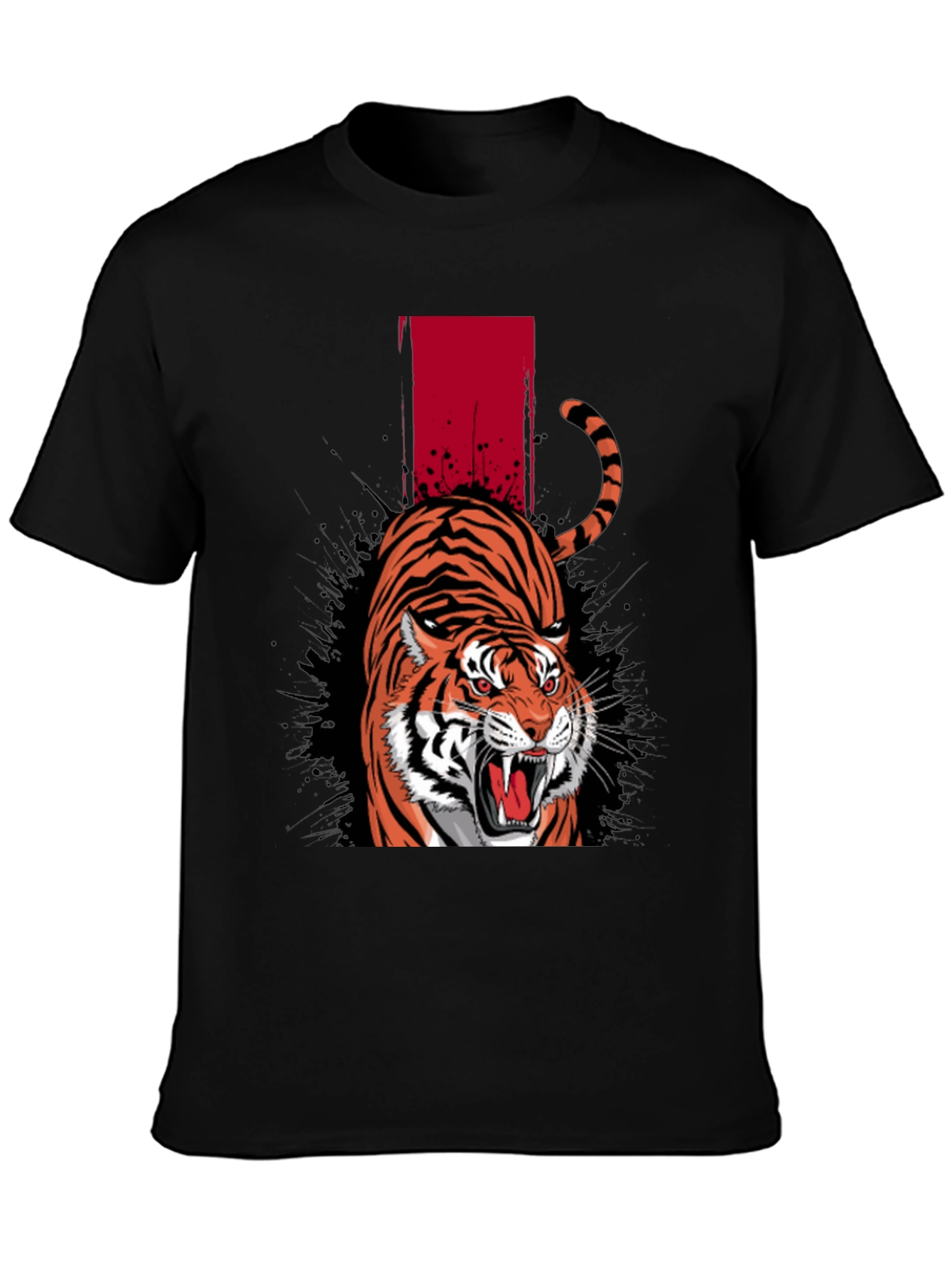 Roaring Tiger Graphic Tee - Bold Streetwear Style