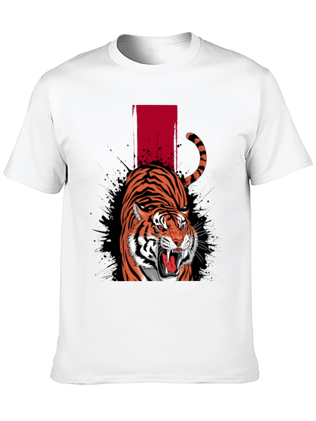 Roaring Tiger Graphic Tee - Bold Streetwear Style