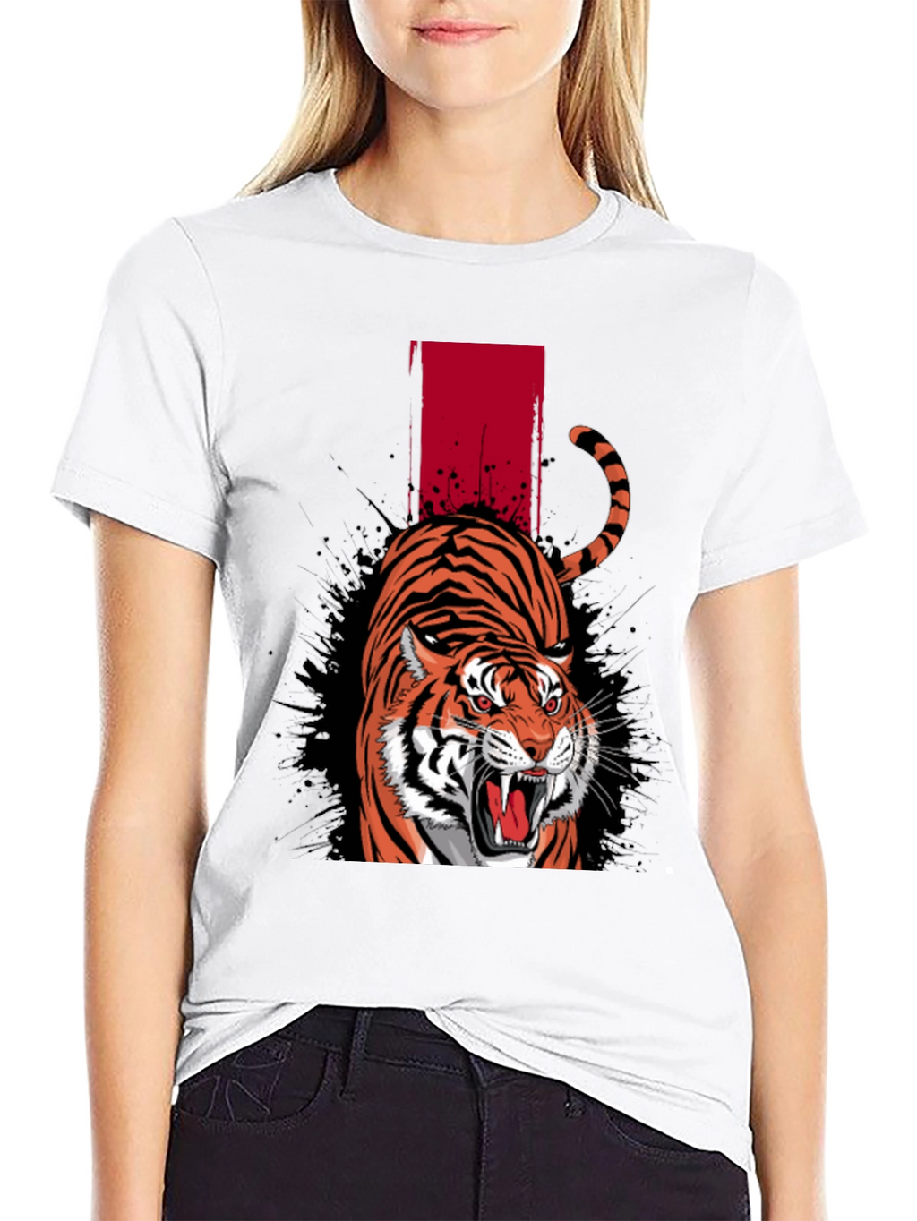 Roaring Tiger Graphic Tee - Bold Streetwear Style