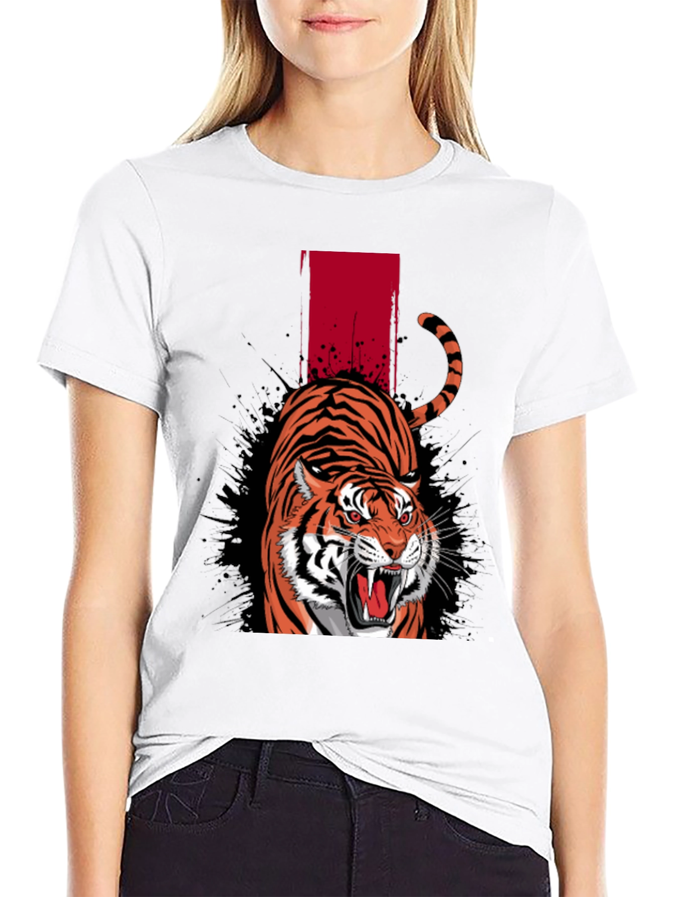 Roaring Tiger Graphic Tee - Bold Streetwear Style