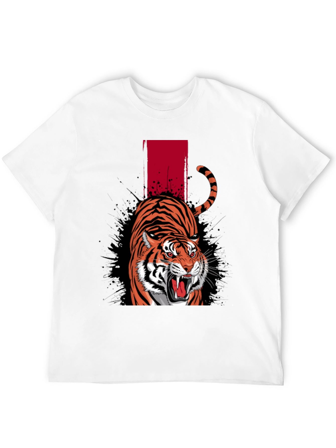 Roaring Tiger Graphic Tee - Bold Streetwear Style