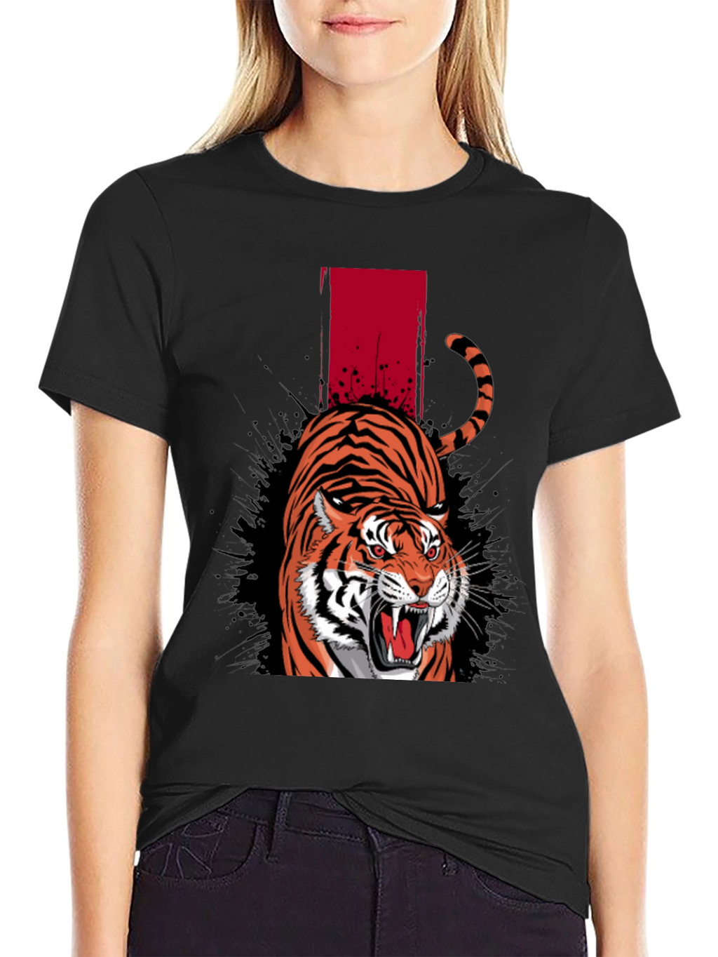 Roaring Tiger Graphic Tee - Bold Streetwear Style