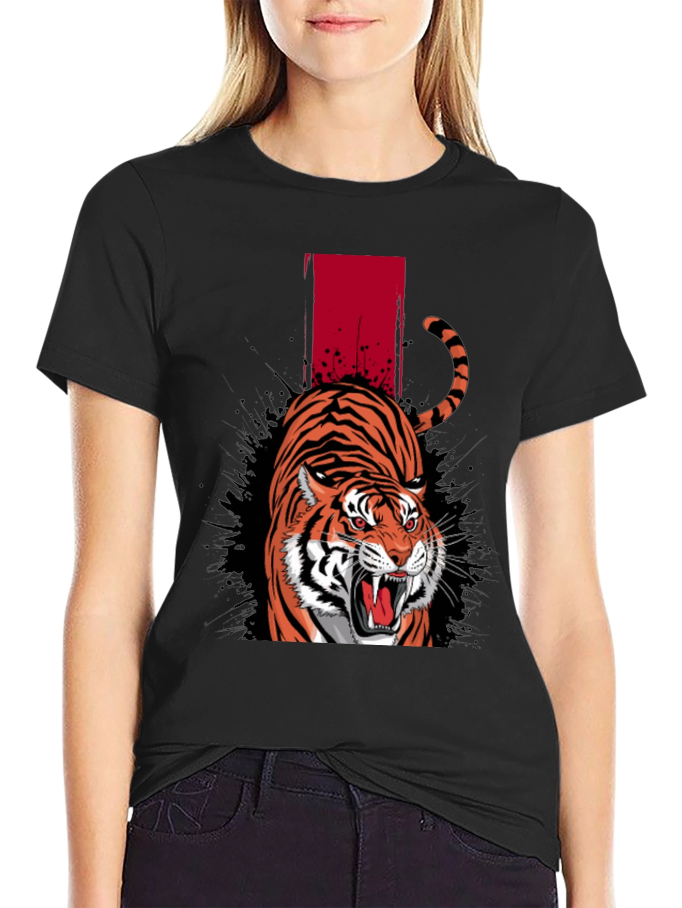 Roaring Tiger Graphic Tee - Bold Streetwear Style
