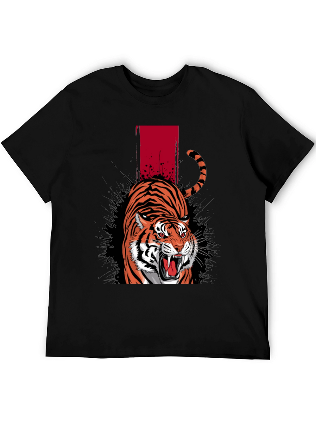 Roaring Tiger Graphic Tee - Bold Streetwear Style