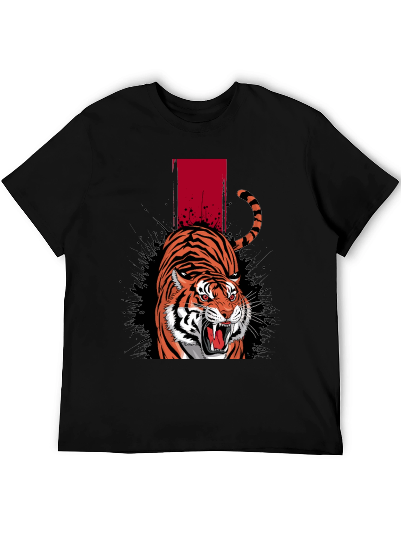 Roaring Tiger Graphic Tee - Bold Streetwear Style