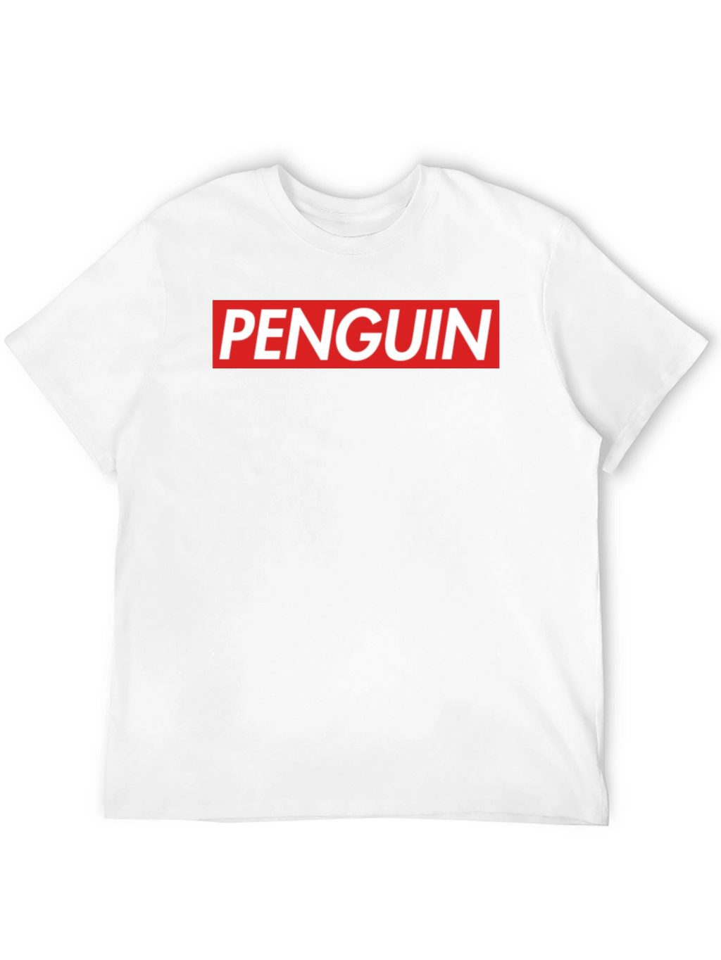 Penguin Box Logo Crew Neck T-Shirt