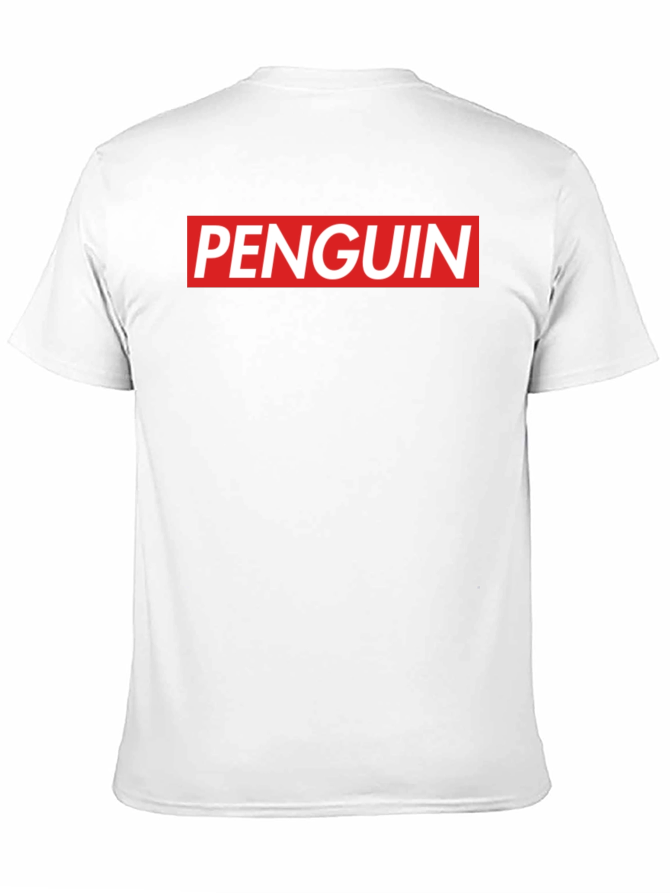 Penguin Box Logo Crew Neck T-Shirt