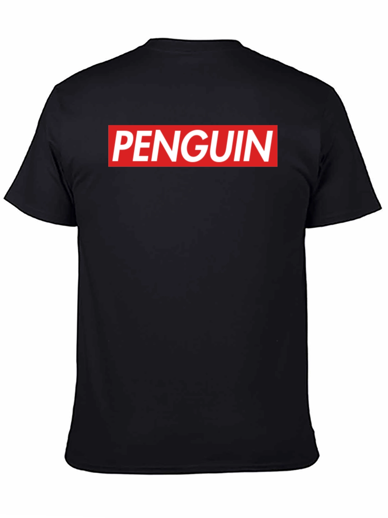 Penguin Box Logo Crew Neck T-Shirt