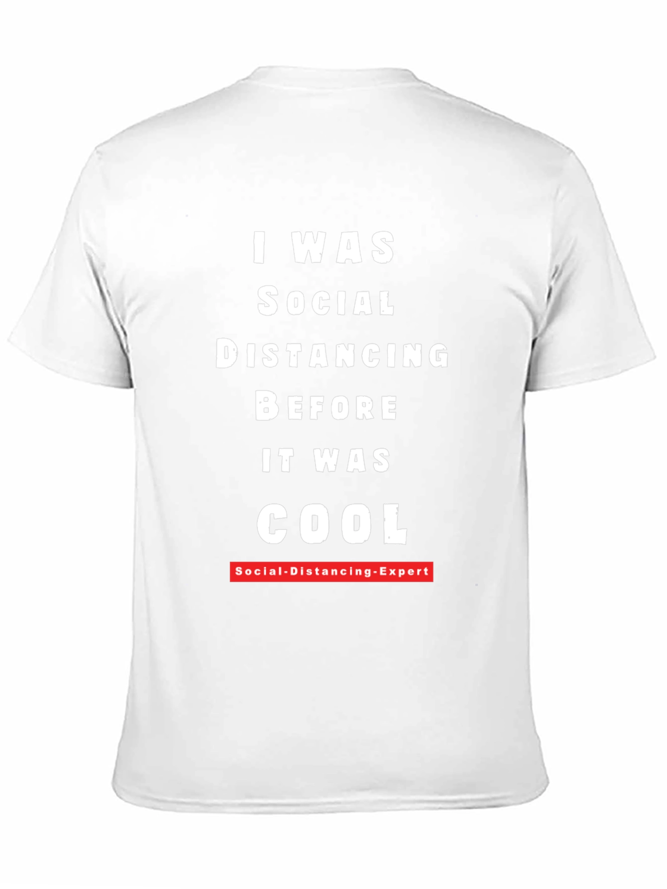 I Was Social Distancing Funny T-Shirt