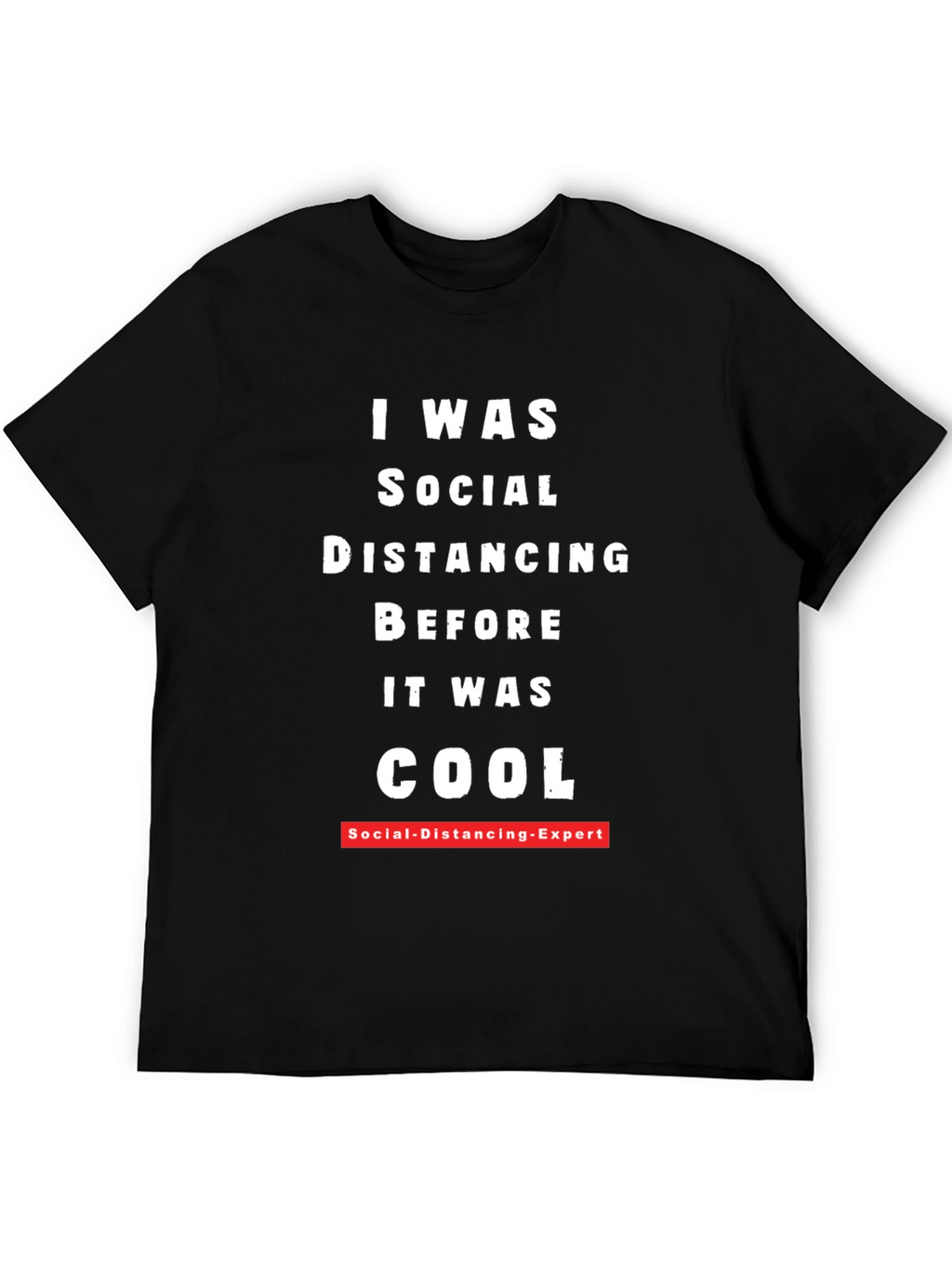 I Was Social Distancing Funny T-Shirt