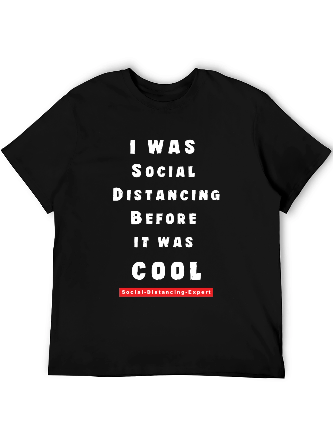 I Was Social Distancing Funny T-Shirt