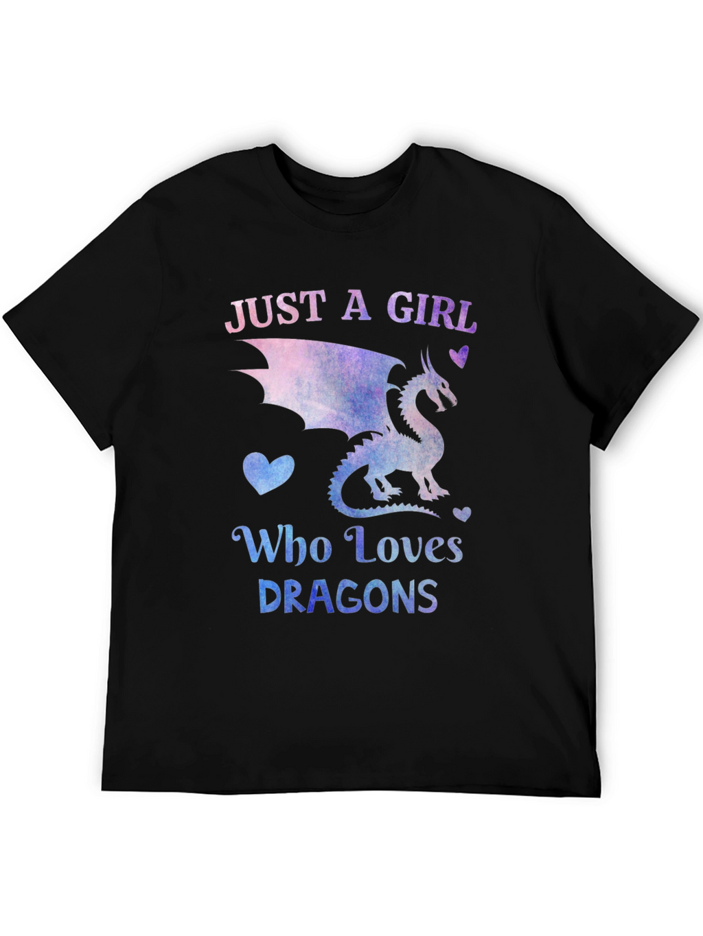 Just a Girl Who Loves Dragons T-Shirt