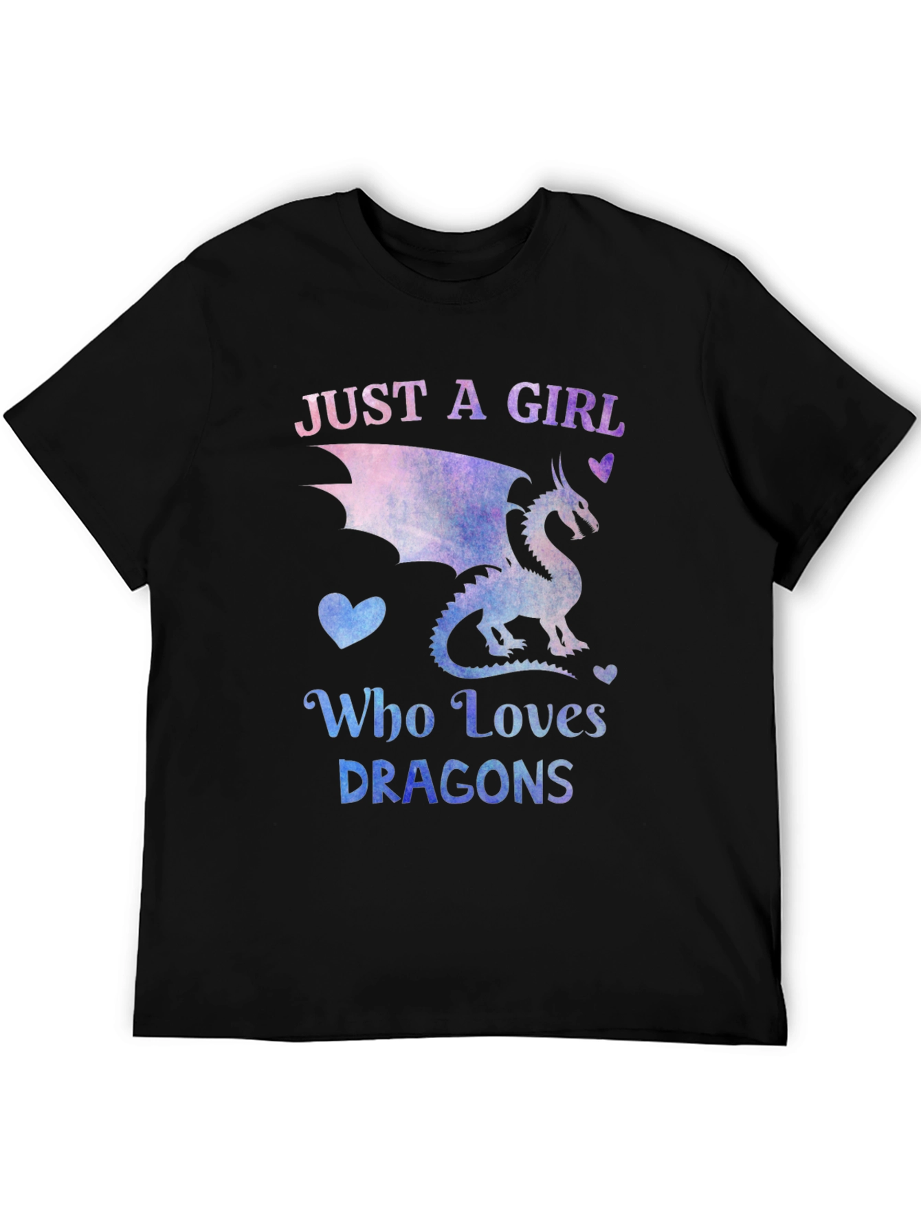 Just a Girl Who Loves Dragons T-Shirt